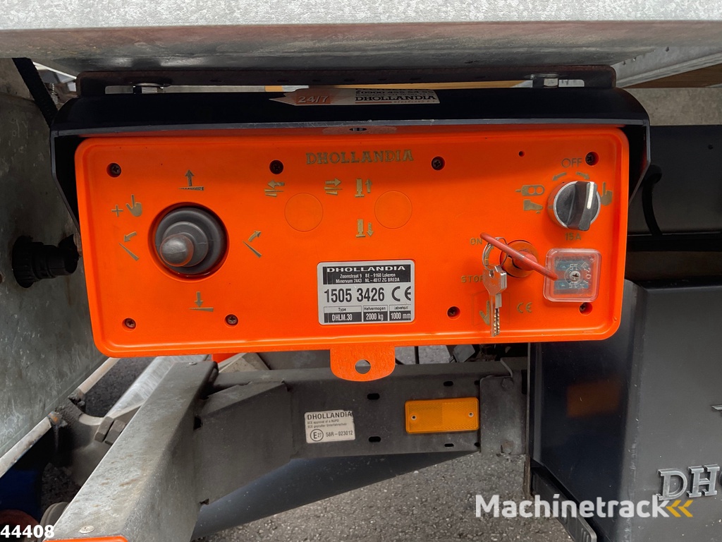 DAF FA LF 250 Euro 6 Autotransporter met laadklep