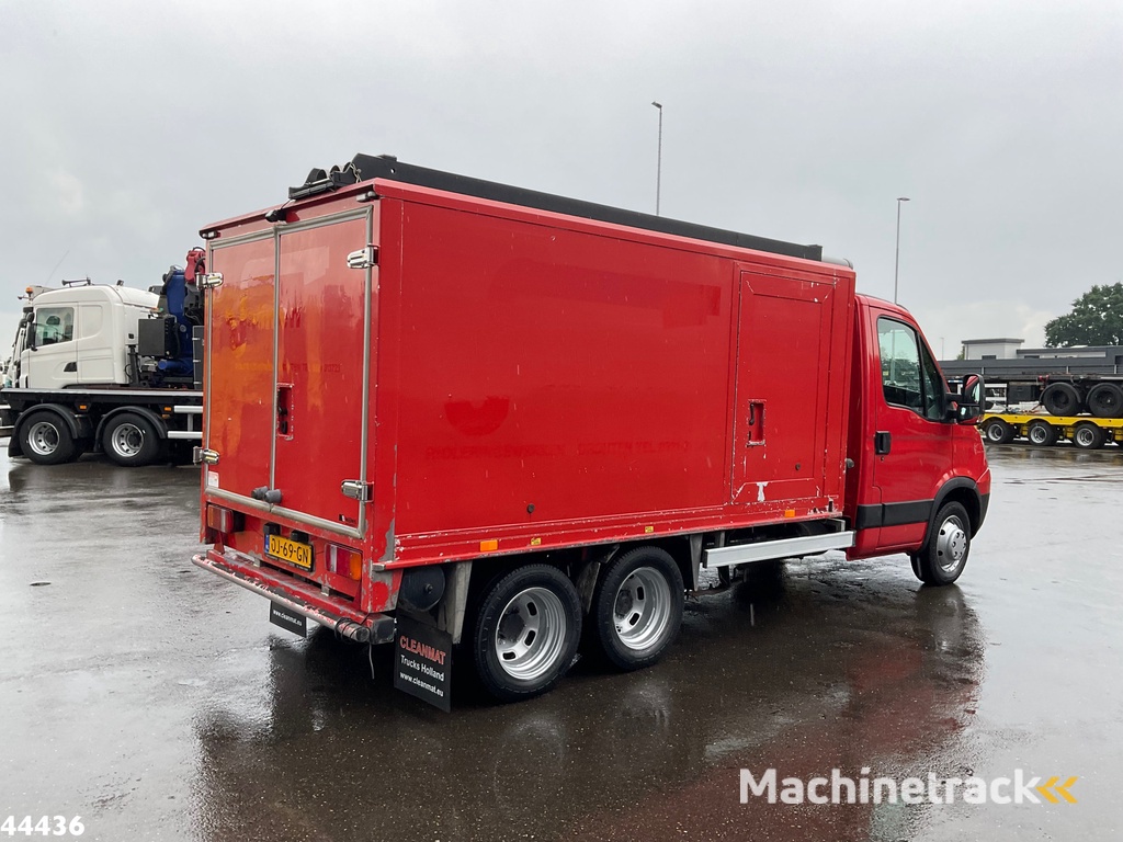 Iveco Daily 40C18 + Veldhuizen oplegger ROM Hogedrukinstallatie