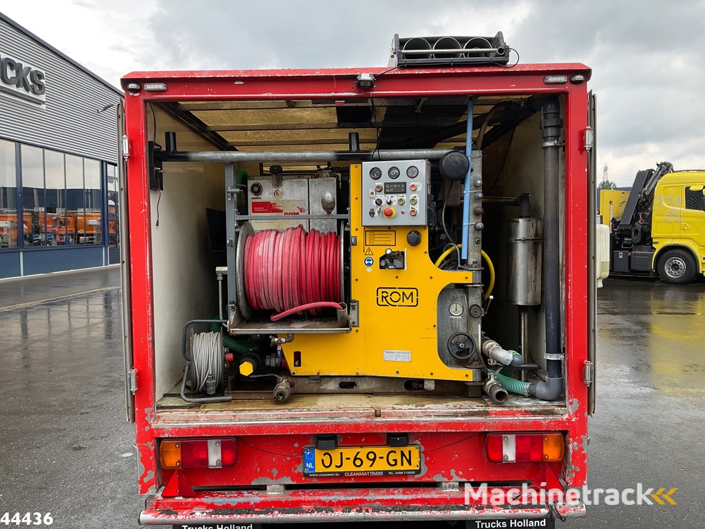 Iveco Daily 40C18 + Veldhuizen oplegger ROM Hogedrukinstallatie