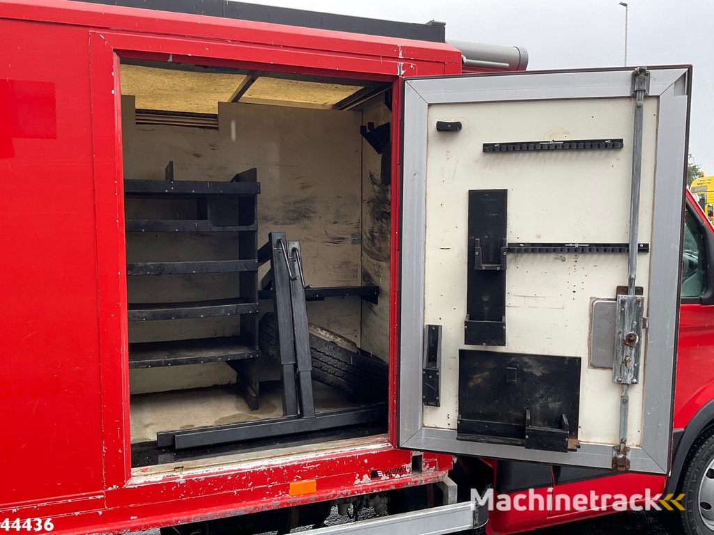 Iveco Daily 40C18 + Veldhuizen oplegger ROM Hogedrukinstallatie