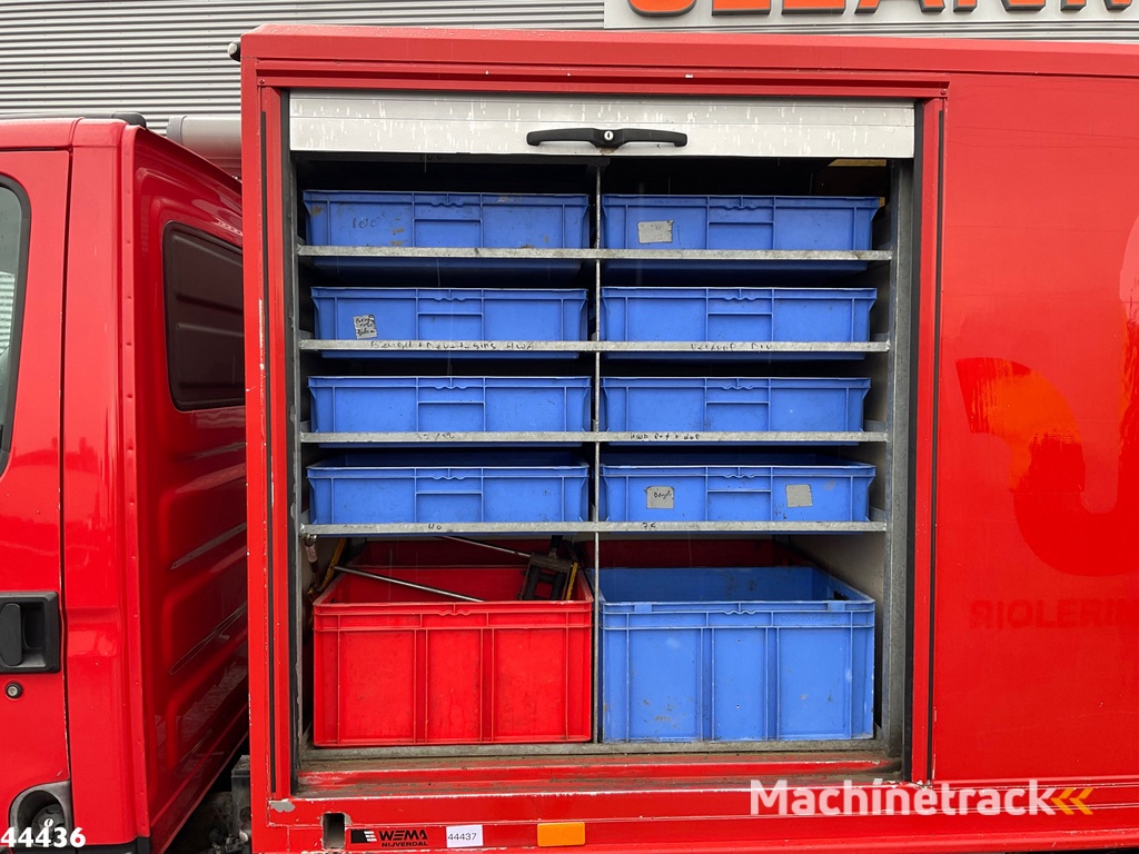 Iveco Daily 40C18 + Veldhuizen oplegger ROM Hogedrukinstallatie