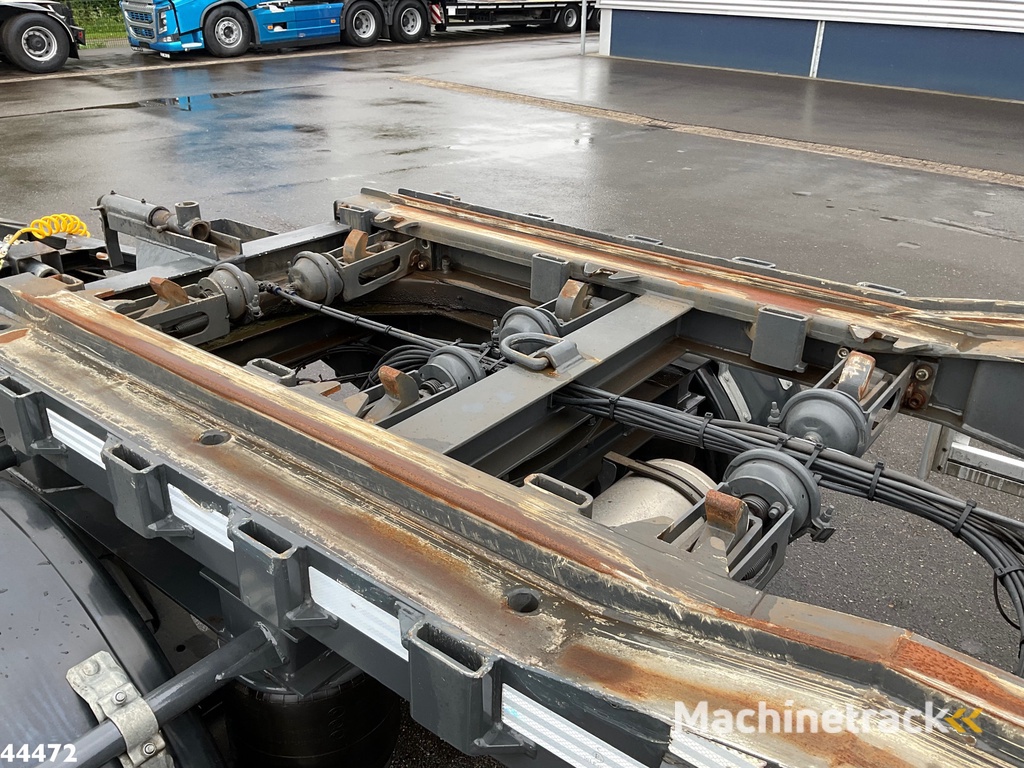 GS MEPPEL 3-assige container aanhangwagen