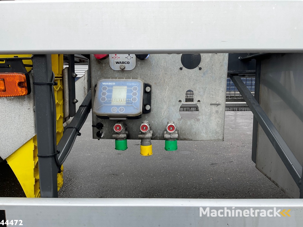 GS MEPPEL 3-assige container aanhangwagen