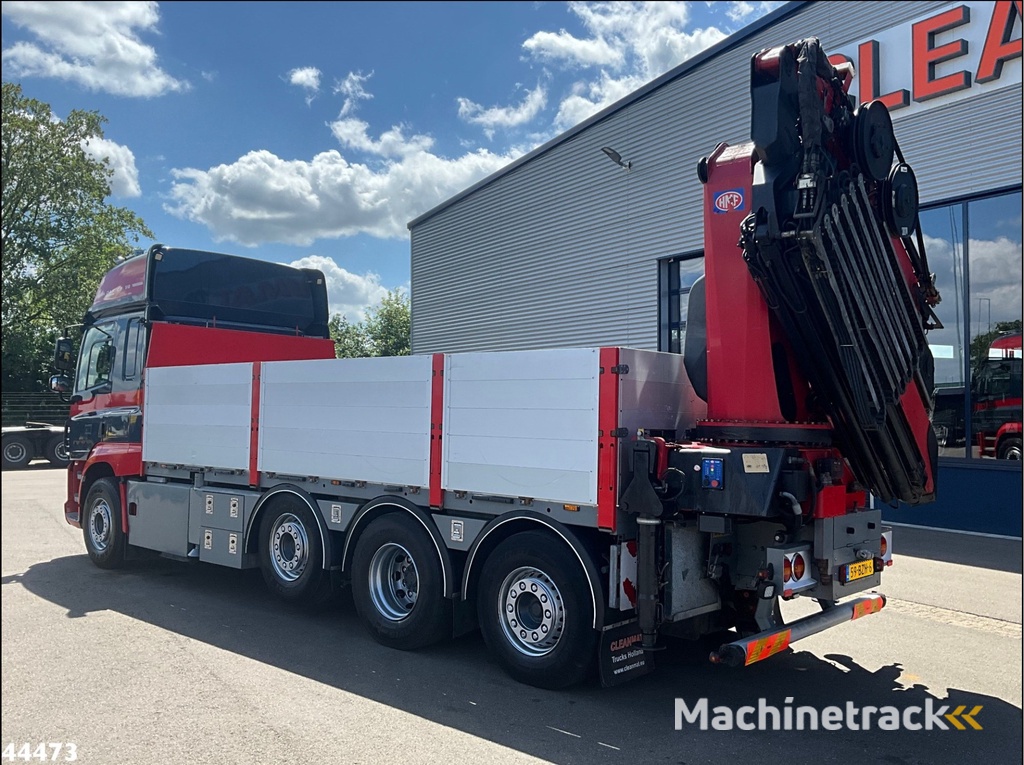 DAF FAQ CF 510 8x2 Euro 6 HMF 40 Tonmeter laadkraan + Fly-JIb