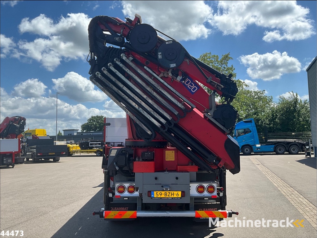 DAF FAQ CF 510 8x2 Euro 6 HMF 40 Tonmeter laadkraan + Fly-JIb