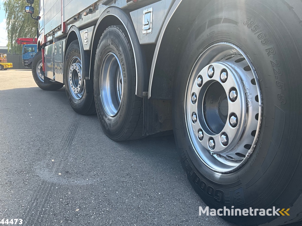 DAF FAQ CF 510 8x2 Euro 6 HMF 40 Tonmeter laadkraan + Fly-JIb