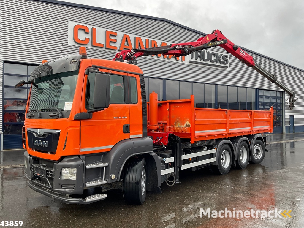 Man TGS 35.400 8x4 Euro 6 Palfinger 17 Tonmeter Z-kraan