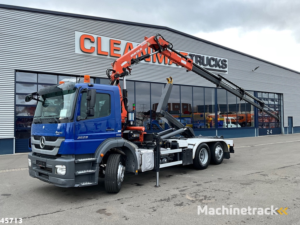 Mercedes-Benz Axor 2529 Atlas 12 Tonmeter laadkraan Just 86.058 km!