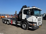 Miniaturansicht von Scania P 380 8x4 Euro 5 Hiab 21 Tonmeter laadkraan Just 244.337 km!