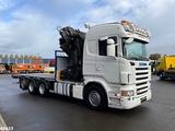 Minituur van Scania R 560 V8 8x4 Retarder Hiab 47 Tonmeter laadkraan + Fly-Jib!