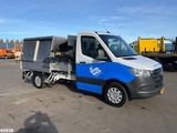 Minituur van Mercedes-Benz Sprinter 317 1.9 CDI Veeg-vuil kipper