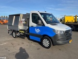 Minituur van Mercedes-Benz Sprinter 317 1.9 CDI Veeg-vuil kipper