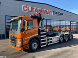Minituur van Volvo FM 420 8x2 Euro 6 HMF 26 Tonmeter laadkraan