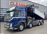 Minituur van Volvo FM 500 Euro 6 HMF 50 Tonmeter laadkraan + Fly-Jib