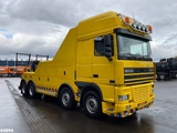 Minituur van DAF FAD XF 430 8x4 Manual Steel JIGE Recovery truck