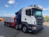 Minituur van Scania R 480 Amco Veba 95 Tonmeter laadkraan + Fly-Jib
