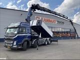 Minituur van Volvo FM 500 Euro 6 HMF 50 Tonmeter laadkraan + Fly-Jib