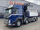 Minituur van Volvo FM 500 Euro 6 HMF 50 Tonmeter laadkraan + Fly-Jib