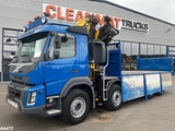 Minituur van Volvo FMX 540 8x4 Euro 6 Fassi 36 Tonmeter laadkraan