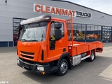 Minituur van Iveco Eurocargo 80EL16 Euro 6 Autotransporter met oprijrampen Just 133.305 km!