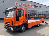 Minituur van Iveco Eurocargo 80EL16 Euro 6 Autotransporter met oprijrampen Just 133.305 km!