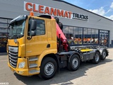 Minituur van DAF DAF FAX CF 480 Euro 6 HMF 26 Tonmeter laadkraan