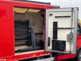 Minituur van Iveco Daily 40C18 + Veldhuizen oplegger ROM Hogedrukinstallatie