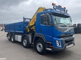 Minituur van Volvo FMX 540 8x4 Euro 6 Fassi 36 Tonmeter laadkraan