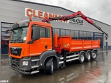 Minituur van Man TGS 35.400 8x4 Euro 6 Palfinger 17 Tonmeter Z-kraan