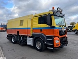 Minituur van Man TGS 18.440 Euro 6 Beam S9000 Wegdekreiniger Links en rechts vegend!