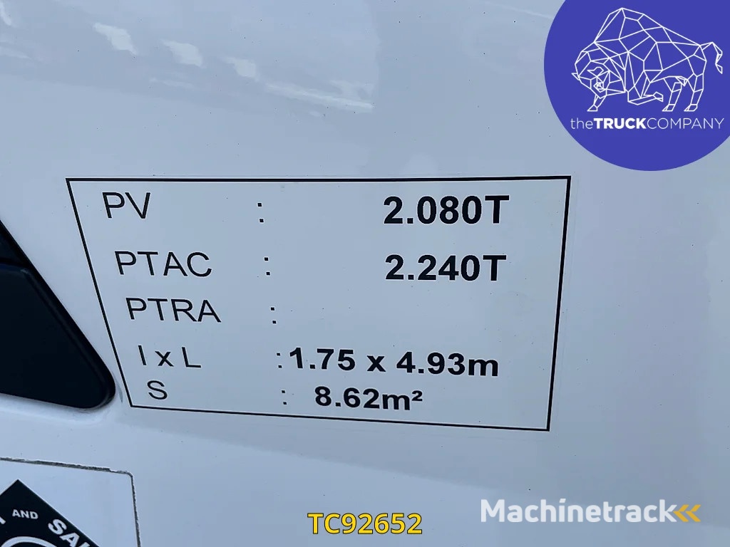 Nissan E-NV200 hoogtewerker nacelle