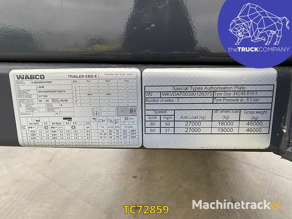 Kässbohrer SPA M Flatbed