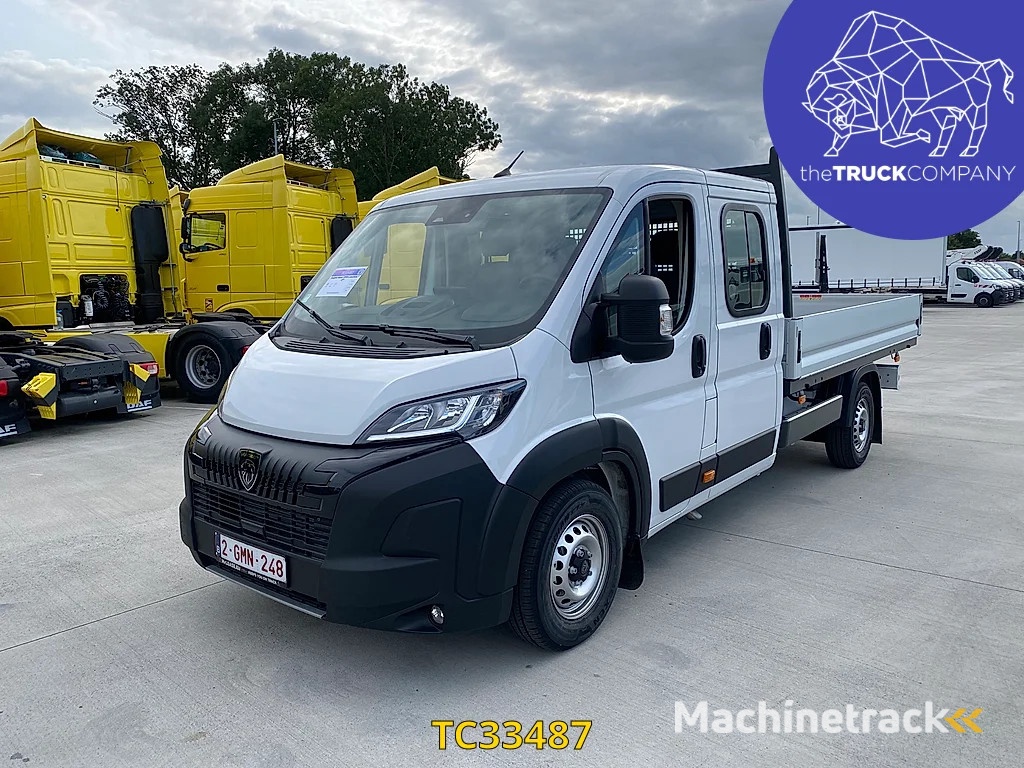 Peugeot Boxer OPEN LAADBAK 7 ZIT