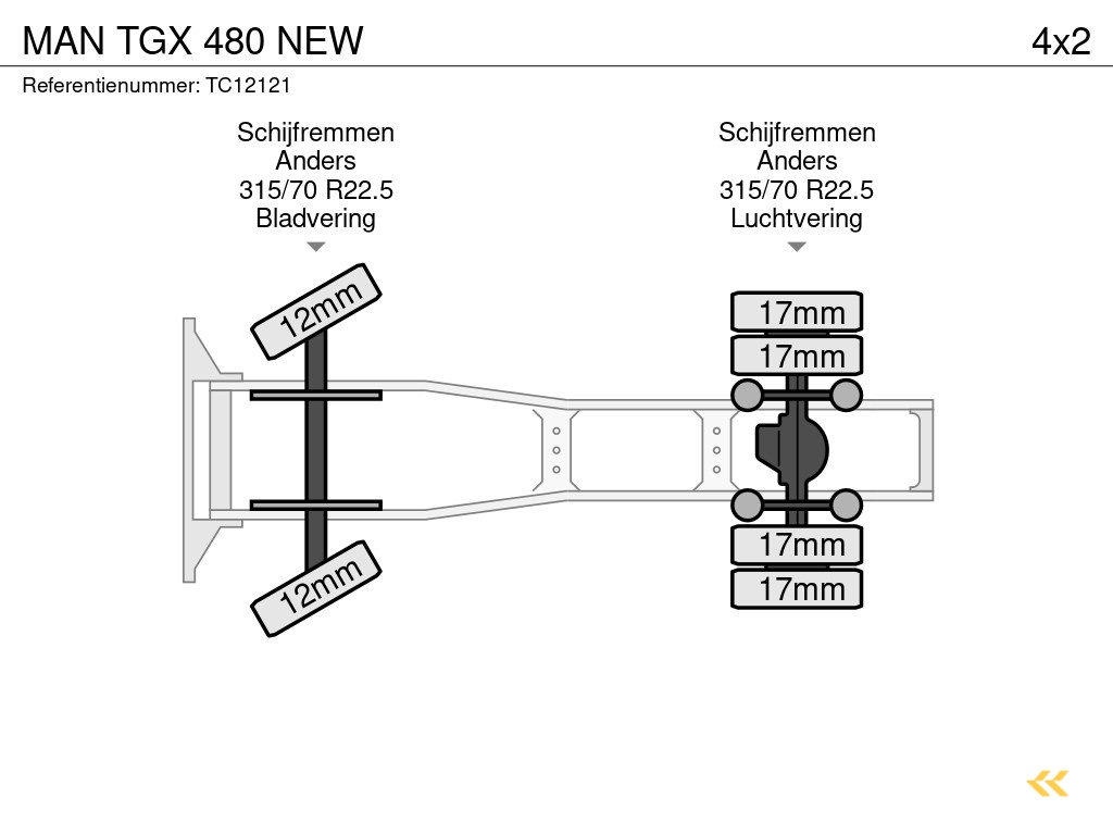MAN TGX 480 NEW