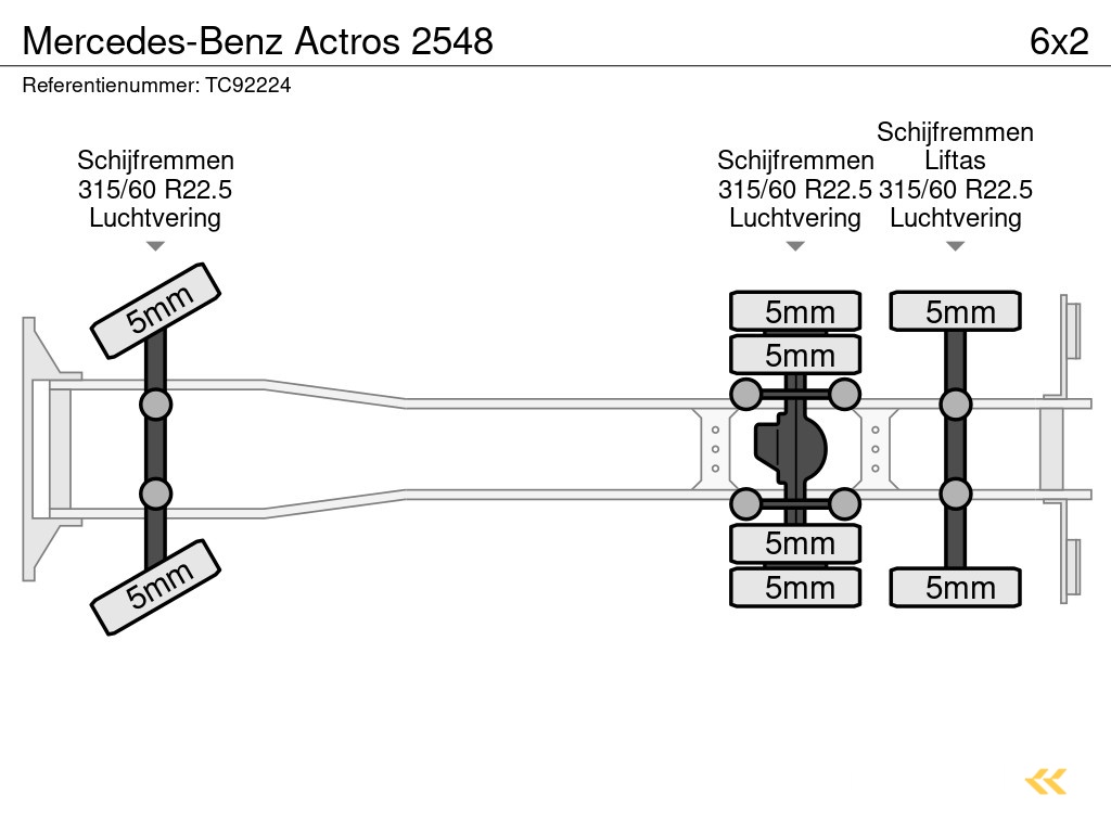 Mercedes-Benz Actros 2548