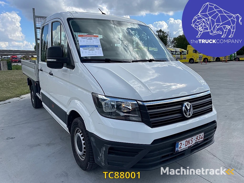 Volkswagen Crafter 2.0 TDI DUBBELE CABINE - OPEN LAADBAK