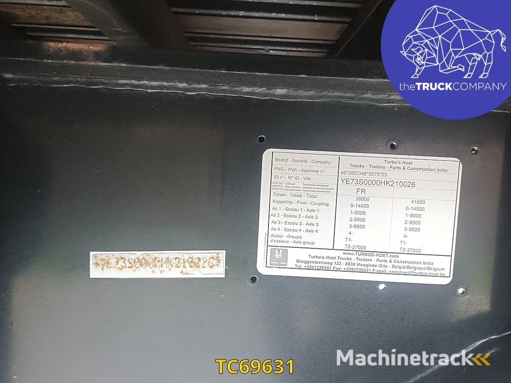 Hoet Trailers Container Transport