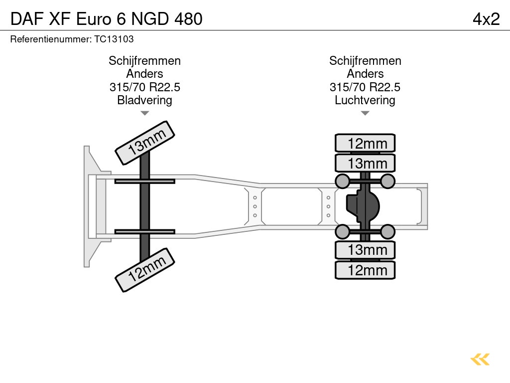 DAF XF Euro 6 NGD 480