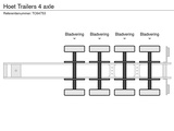 Thumbnail of Hoet Trailers 4 axle Tipper
