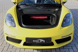 Minituur van Porsche 718 Boxster S 2.5 RACING YELLOW! SPORT CHRONO 20" PDLS