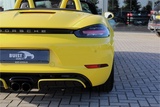 Minituur van Porsche 718 Boxster S 2.5 RACING YELLOW! SPORT CHRONO 20" PDLS