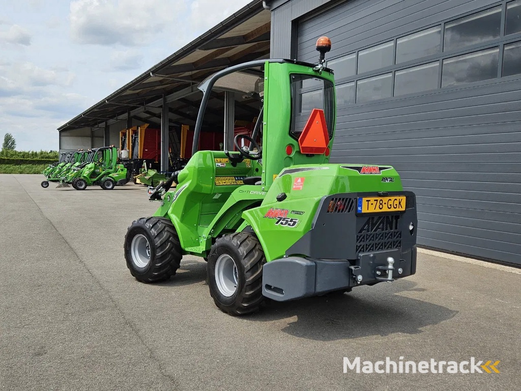 Avant 755i Rental mini-shovel