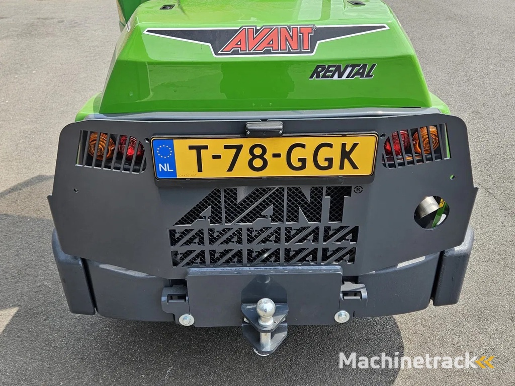 Avant 755i Rental mini-shovel