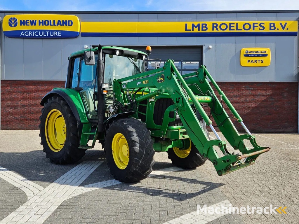 John Deere met 631 voorlader 6230