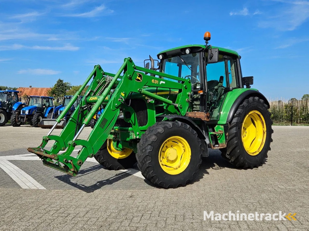 John Deere met 631 voorlader 6230