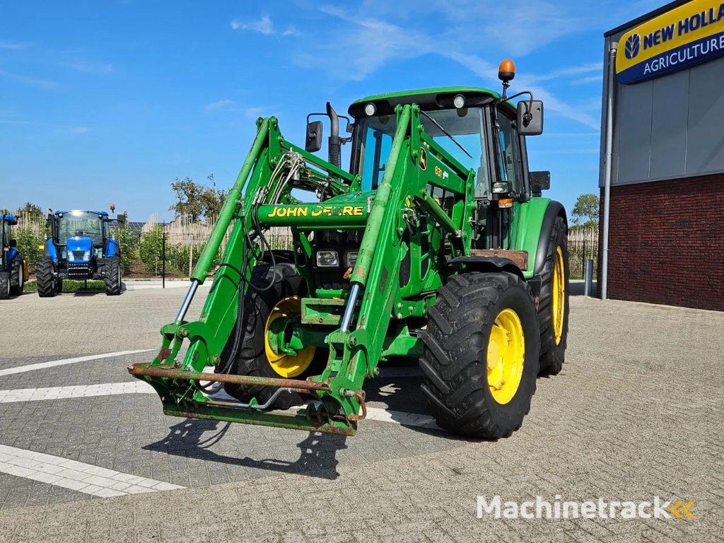 John Deere met 631 voorlader 6230