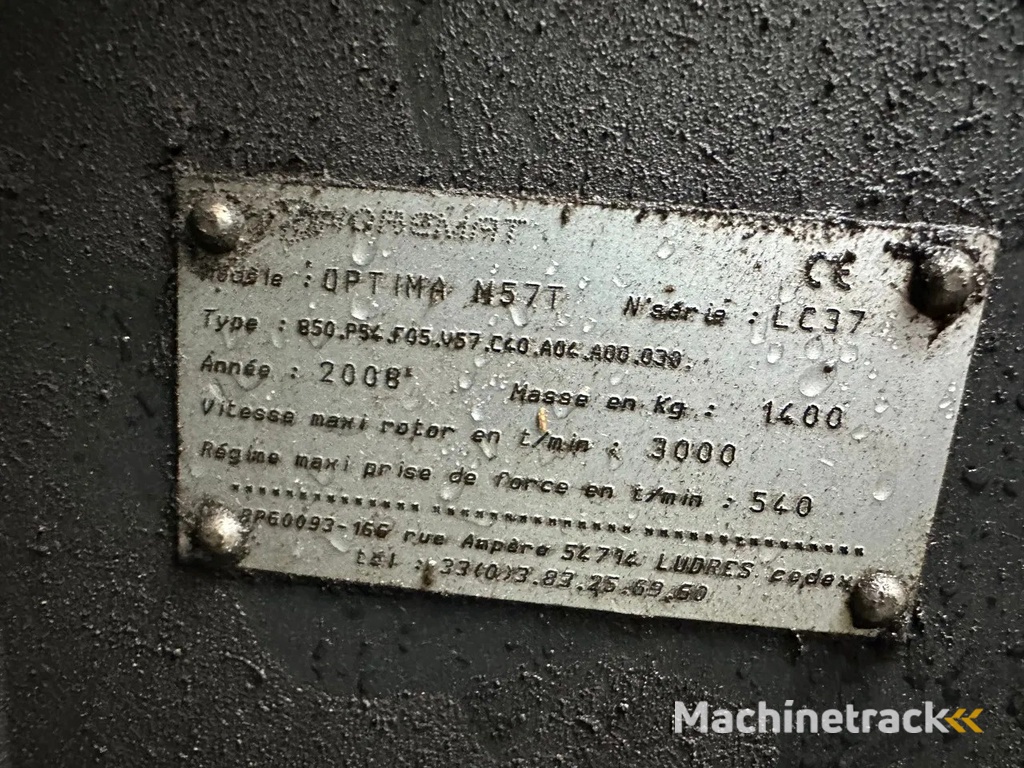 Votex Optima armklepelmaaier