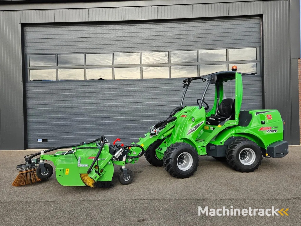 Avant Borstel met opvangbak 1100