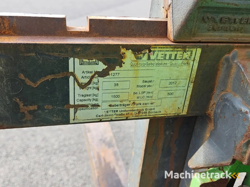 Vetter Palletlepels 110cm