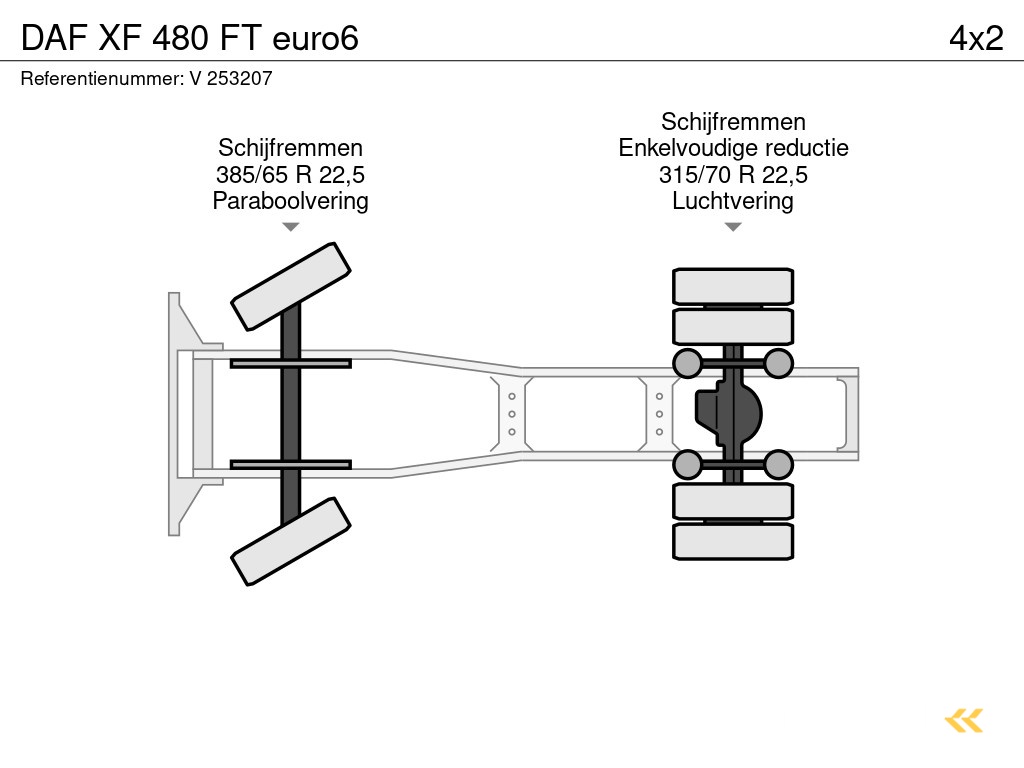 DAF XF 480 FT euro6